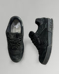 Louis Vuitton LV Trainer Black Suede UK 6.5