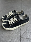 Maison Margiela 22 Tabi Canvas Sneakers Black EU35