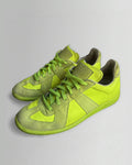 Maison Margiela GAT Replica Neon Yellow Sneakers EU41