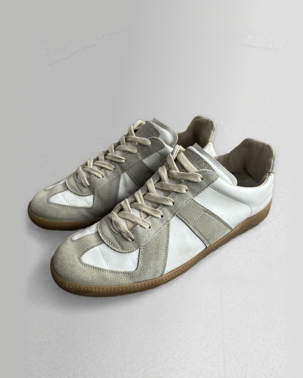 Maison Margiela Replica Leather Suede GAT Sneakers 41