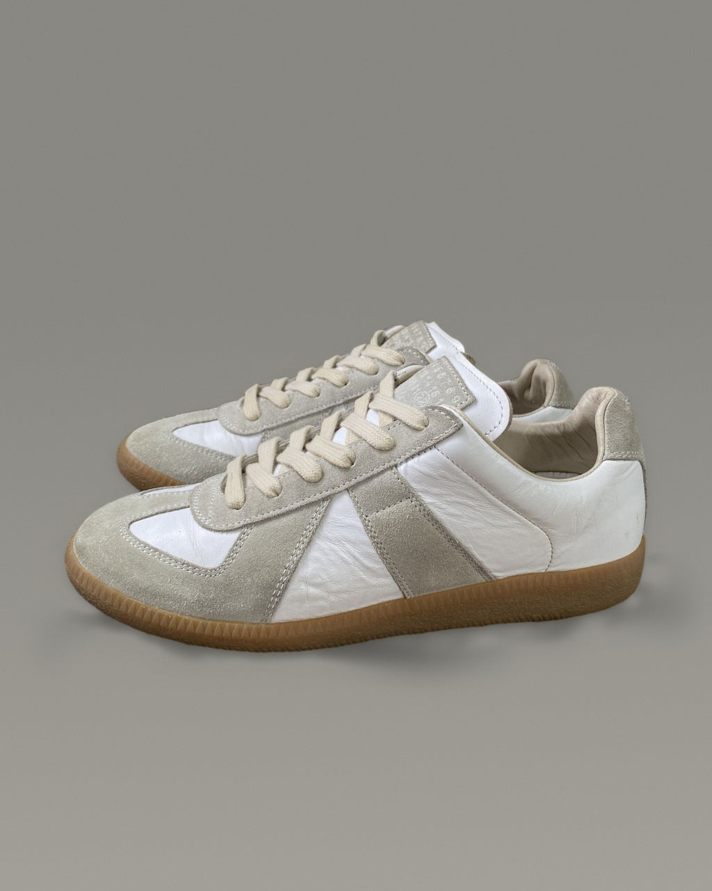 Maison Margiela Replica White Grey Gum Sneakers EU37