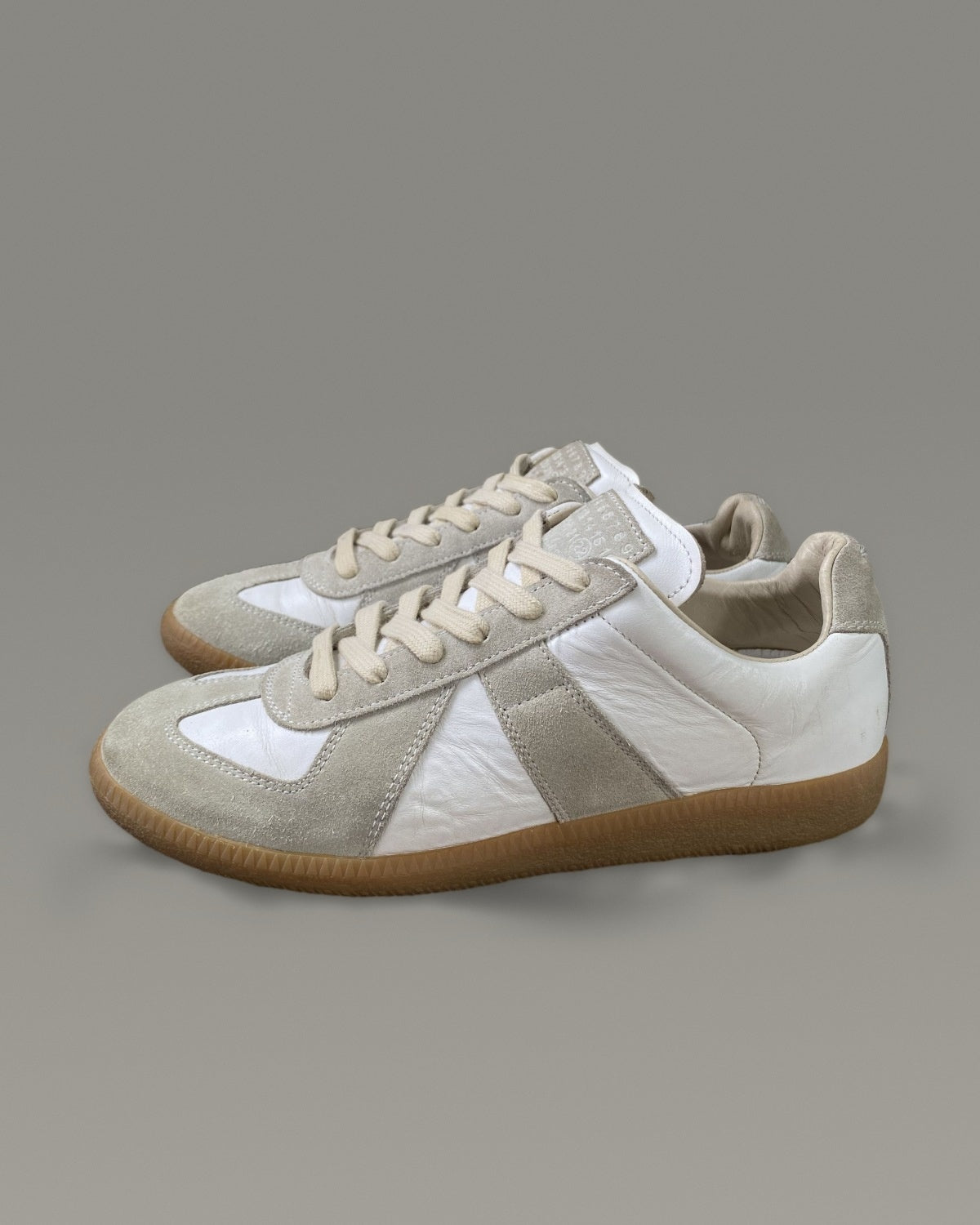 Maison Margiela Replica White Grey Gum Sneakers EU37