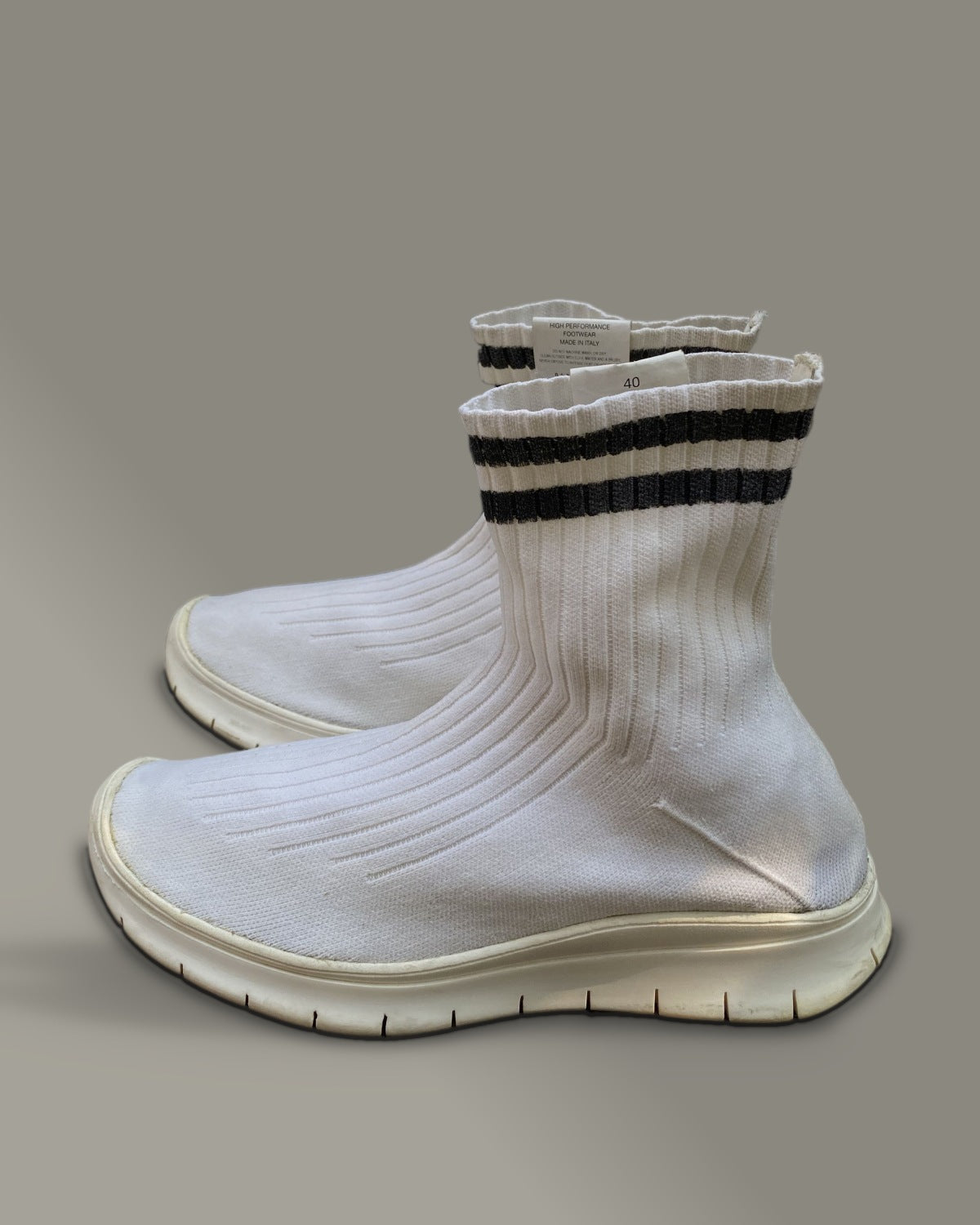 Maison Margiela Sock High-top Sneakers White