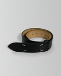 Maison Margiela Stitch Leather Belt Black Size S (27-31'')