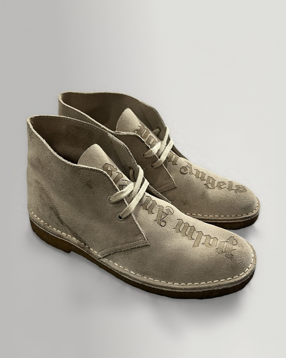 Palm Angels x Clarks Originals Logo Desert Boots US8