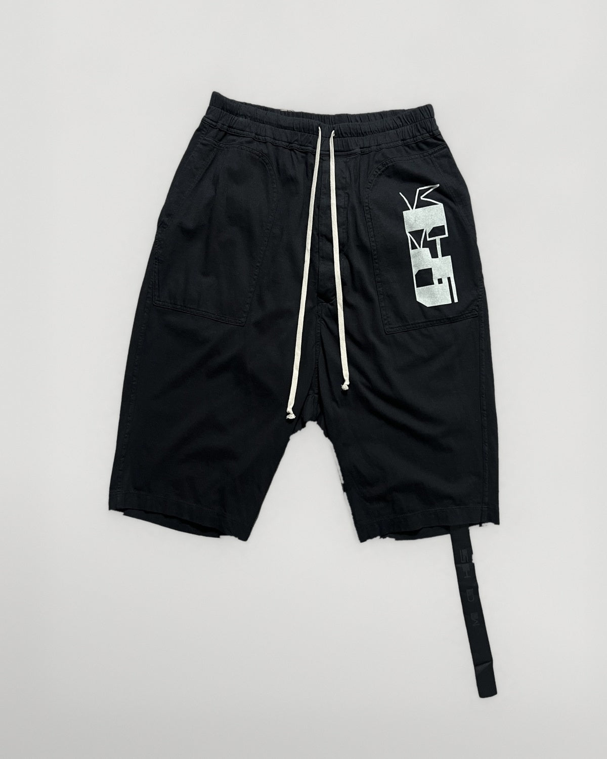Rick Owens DRKSHDW Bela Shorts Black Oyster S