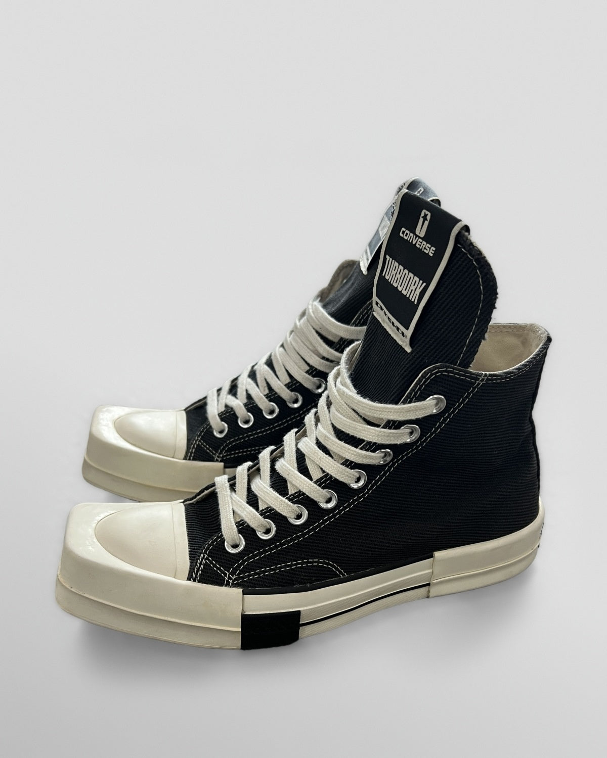 Rick Owens DRKSHDW x Converse TURBODRK Chuck 70 High 40.5
