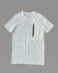 Rick Owens Zip Pocket Tee Milk White Medium