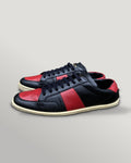 Saint Laurent Black Red Leather Sneakers EU 40
